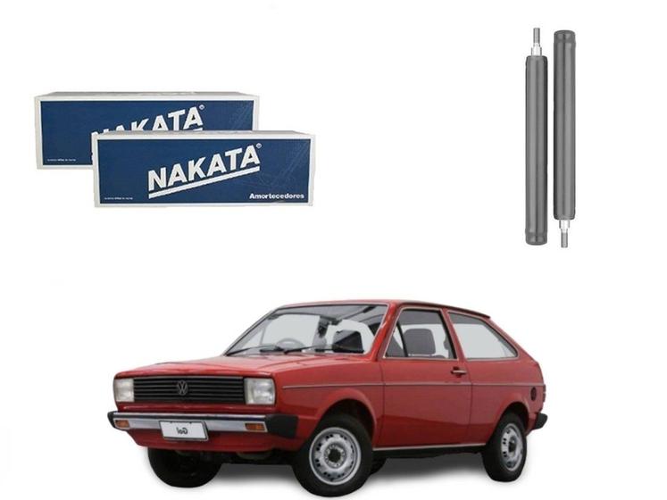 Par amortecedor dianteiro nakata original volkswagen gol g1 1300 1600 1980 a 1984 Menor preço em Par amortecedor dianteiro nakata original volkswagen gol g1 1300 1600 1980 a 1984