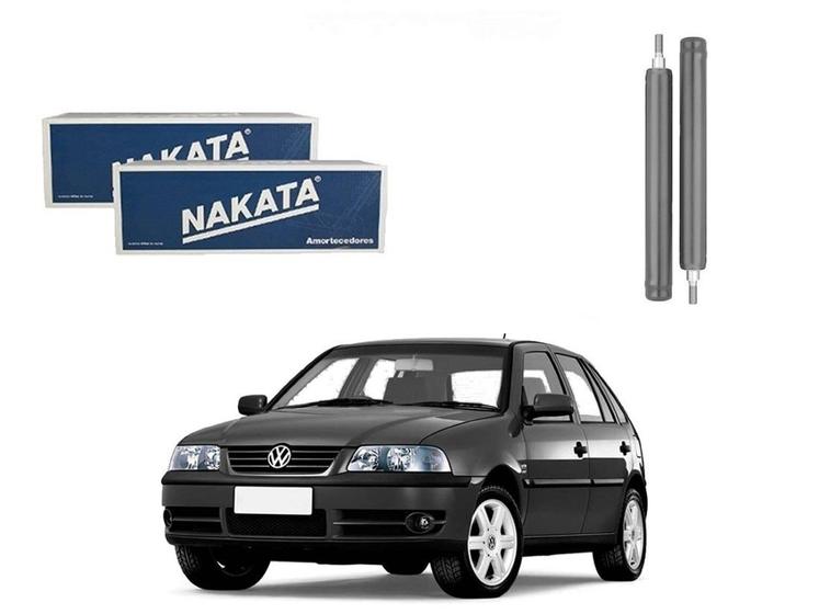 Imagem de Par amortecedor dianteiro nakata volkswagen gol g3 1.0 1.6 1.8 2.0 2000 a 2005