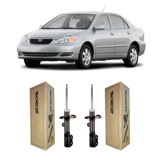 Imagem de Par Amortecedor Dianteiro Toyota Corolla 2003 04 05 06 07 08