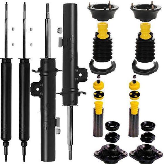 Par amortecedor + kit batente dianteiro traseiro - bmw 120 2008 á 2010 - kit00850 Menor preço em Par amortecedor + kit batente dianteiro traseiro - bmw 120 2008 á 2010 - kit00850