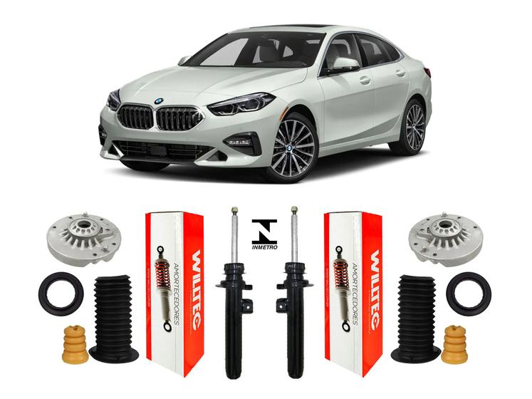 Imagem de Par Amortecedor + Kit Dianteiro Bmw 218i 2019 2020 2021 2022