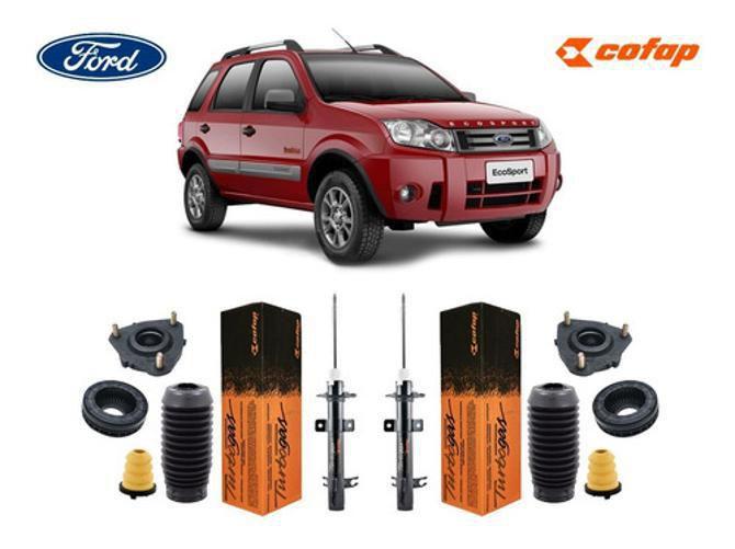 Imagem de Par Amortecedor + Kit Dianteiro Ecosport 2008 2009 2010 2011