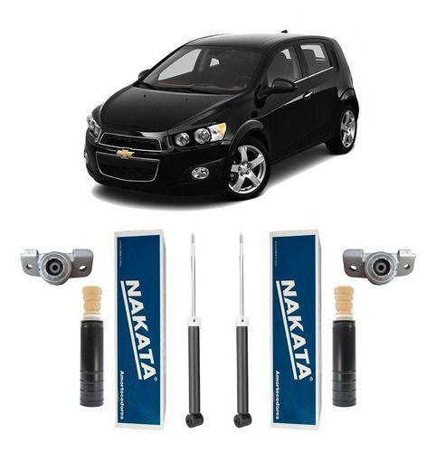 Imagem de Par Amortecedor Kit Suspensão Traseira Sonic 2012 2013 2014