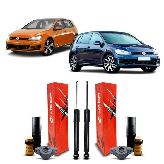 Imagem de Par Amortecedor Kit Suspensão Traseira Vw Golf 2014 Até 2020