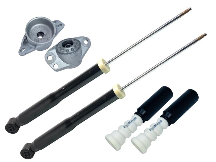 Imagem de Par amortecedor traseiro golf 99 a 13 a3 + kit coxim batente