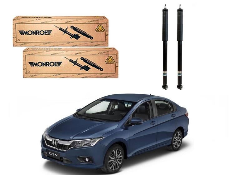 Imagem de Par amortecedor traseiro monroe original honda city 1.5 2018 a 2020