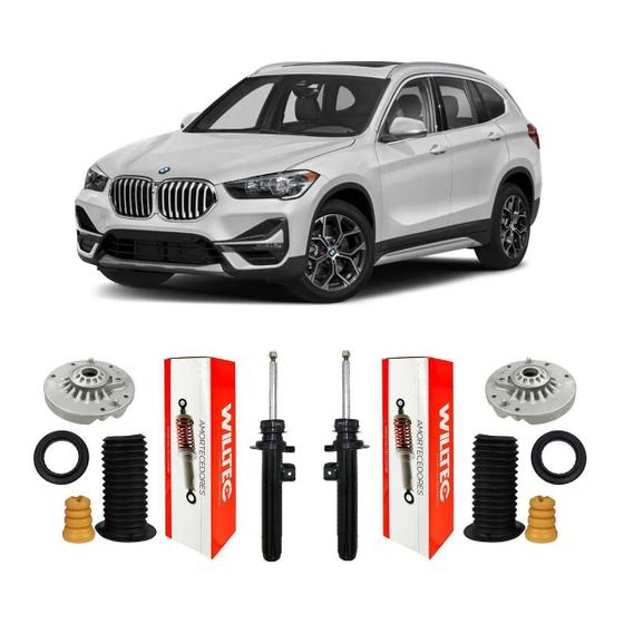 Imagem de Par Amortecedores + Kit Reparo Bmw X1 Sdrive 2016 Até 2021