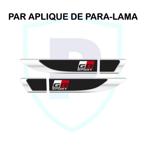 Imagem de Par Aplique De Paralama Gr Sport Logo Resinado Premium