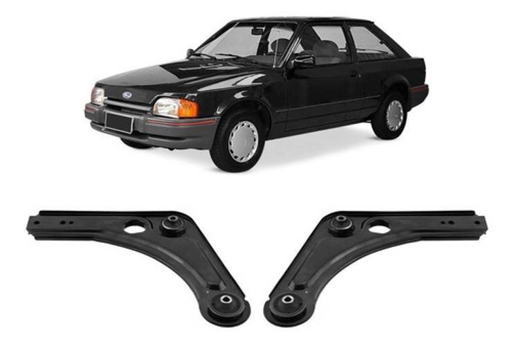 Imagem de Par Bandejas Balança Dianteira Ford Escort 1993 1994 1995 96