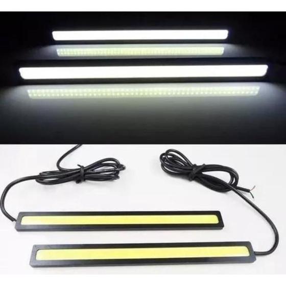 Imagem de Par Barra de Led Automotiva 17cm Fita De Led Para carro 12v off road farol de Led Universal