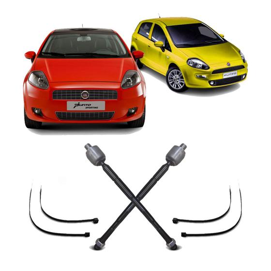 Imagem de Par Barra Terminal Articulação Direção Axial Fiat Punto 2010 2011 2012 2013 2014 2015 2016 2017