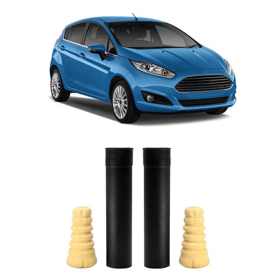 Imagem de Par Batente Coifa Traseiro Ford New Fiesta 2011 2012 2013 14