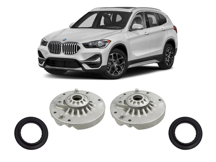 Imagem de Par Batente Coxim Rolamento Dianteiro Bmw X1 2015 2016 2017