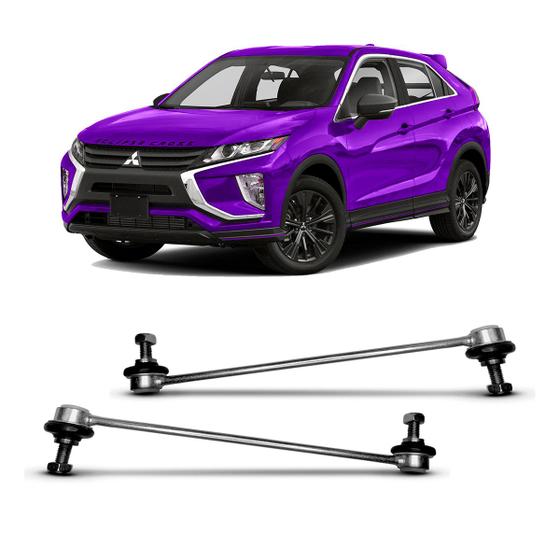 Imagem de Par Bieleta Barra Tirante Estabilizadora Suspensão Dianteira Mitsubishi Eclipse Cross 2019 2020 2021 2022