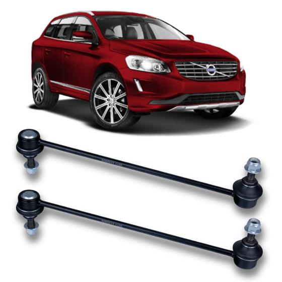 Par bieleta dianteira direita e esquerda volvo xc60 2008 2009 2010 2011 2012 2013 2014 2015 2016 2017 - SOLOPES Imagem de Par bieleta dianteira direita e esquerda volvo xc60 2008 2009 2010 2011 2012 2013 2014 2015 2016 2017