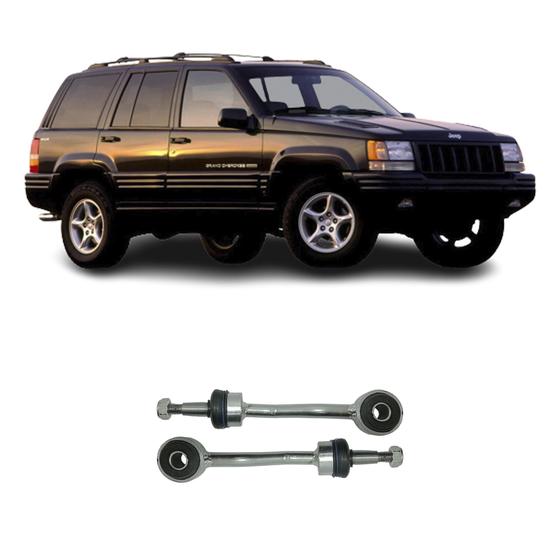 Imagem de Par Bieleta Suspensão Dianteira Grand Cherokee 1995 Até 1998