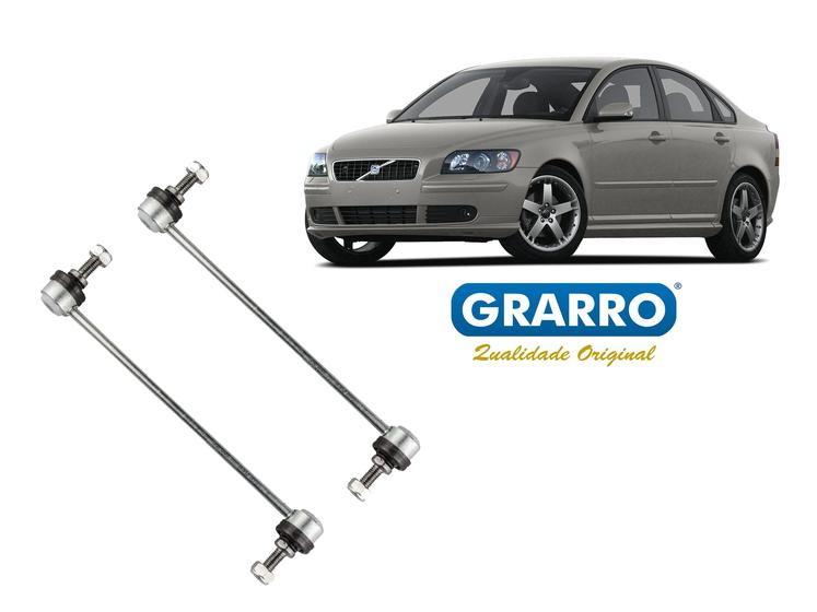 Imagem de Par Bieleta Tirante Grarro Dianteira Volvo S40 2008 2009 10