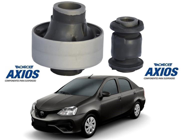 Imagem de Par bucha bandeja dianteira axios toyota etios sedan 1.3 1.5 2017 a 2020