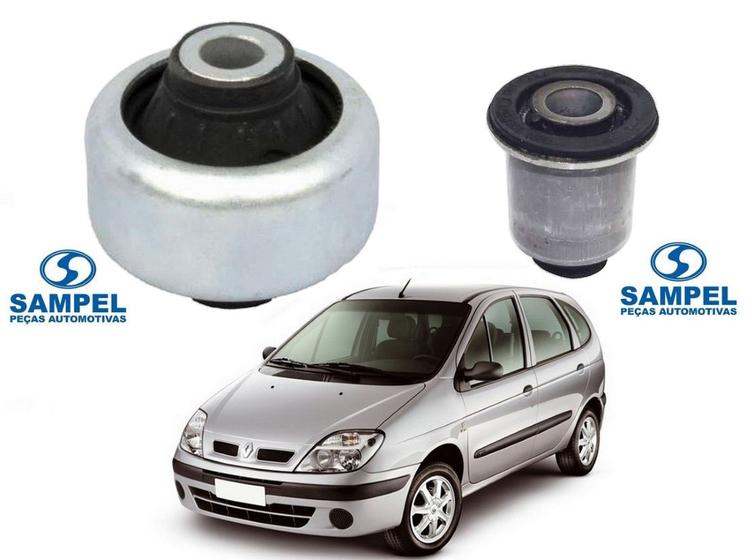 Imagem de Par bucha bandeja dianteira sampel renault scenic 1.6 2.0 2003 a 2012