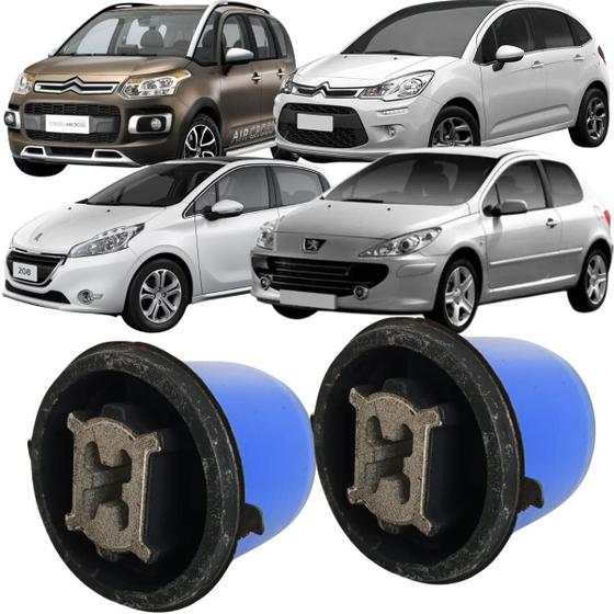 Imagem de Par Bucha Eixo Traseiro Aircross C3 208 307 C3 Picasso Sampel