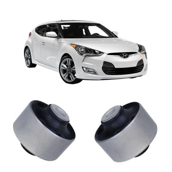 Imagem de Par Bucha Maior Bandeja Dianteira Hyundai Veloster 2011/...