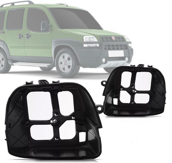 Imagem de Par Carcaça Do Farol Fiat Doblo 02 03 04 05 06 07 08 09