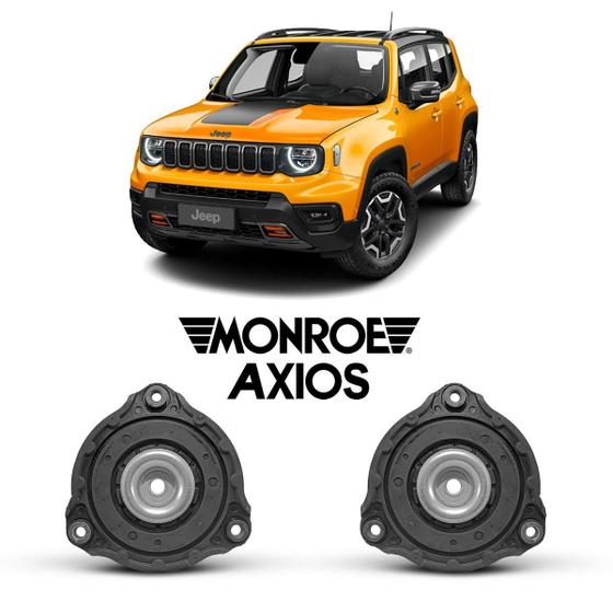 Imagem de Par Coxim Amortecedor Dianteiro Jeep Renegade 2015 Até 2020