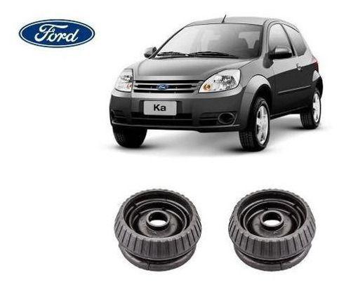 Imagem de Par Coxim Batente Amortecedor Dianteiro Ford Ka 2010 2011 2012 2013