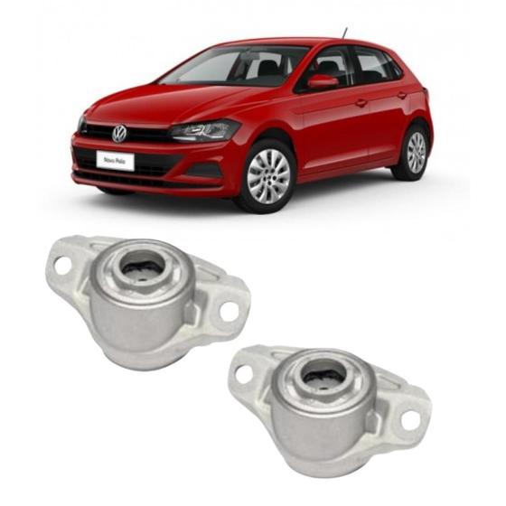 Imagem de Par Coxim Batente Amortecedor Traseiro Vw Novo Polo 2018/...