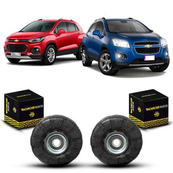 Imagem de Par Coxim Batente Rolamento Original Axios Amortecedor Dianteiro Chevrolet Tracker 2013 2014 2015 2016 2017 2018 2019