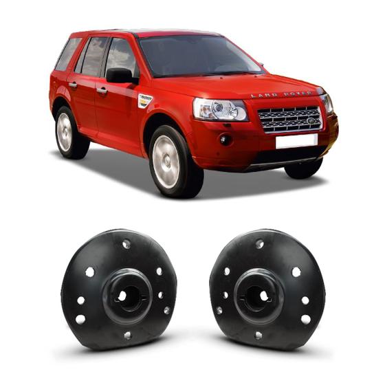 Imagem de Par Coxim Batente Suporte Amortecedor Dianteiro Land Rover Freelander 2 2007 2008 2009 2010 2011 2012 2013 2014 2015