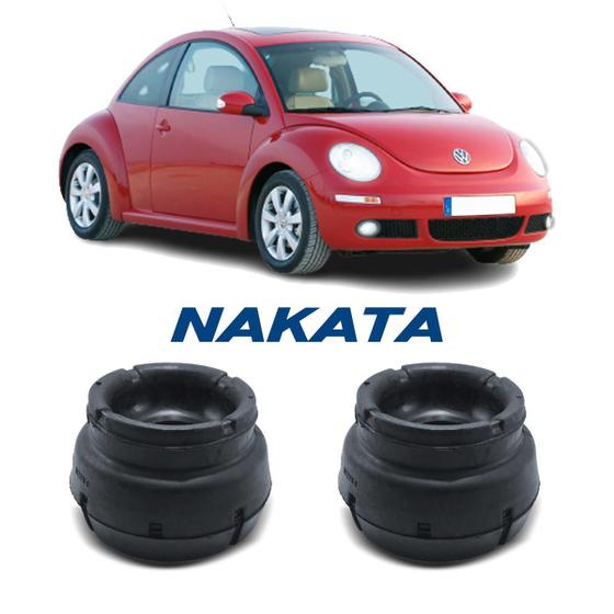 Imagem de Par Coxim Batente Suspensão Dianteira New Beetle 1999 A 2010