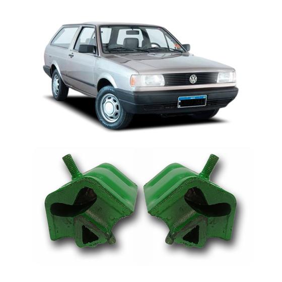 Imagem de Par Coxim Lateral do Motor Volkswagen Parati AP 1981 A 1995