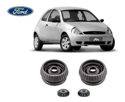 Imagem de Par Coxim Rolamento Amortecedor Dianteiro Ford Ka 2005 2006 2007