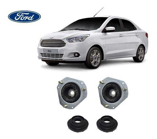 Imagem de Par Coxim Rolamento Amortecedor Dianteiro Ford Ka + 2015 2016 2017