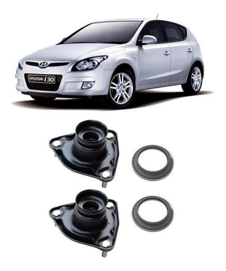 Imagem de Par Coxim + Rolamento Dianteiro Hyundai I30 2010 2011 2012