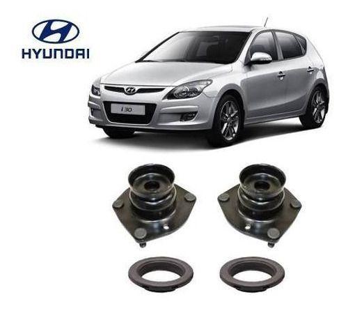 Imagem de Par Coxim + Rolamento Suspensão Dianteira Hyundai I30 2012 2013 2014