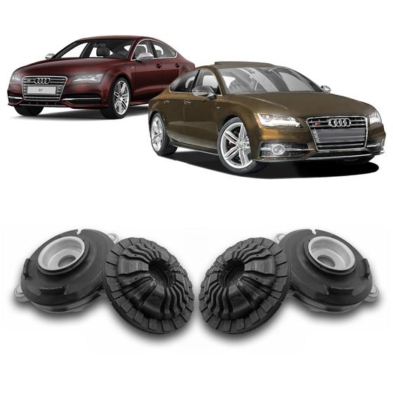 Imagem de Par Coxim Suporte Amortecedor Dianteiro Audi S7 2012 A 2015