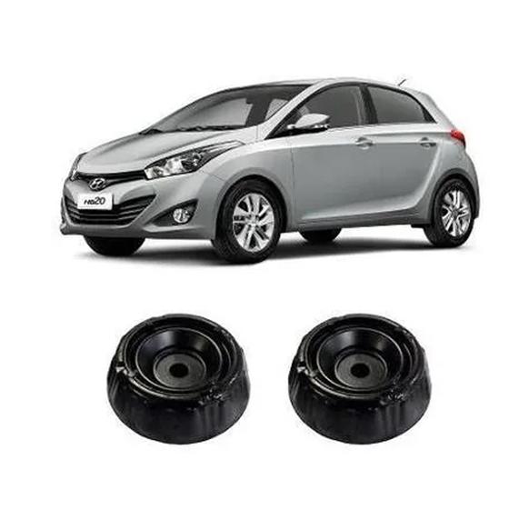 Imagem de Par Coxim Suspensão Dianteira Hyundai Hb20 2012 2013 2014 15