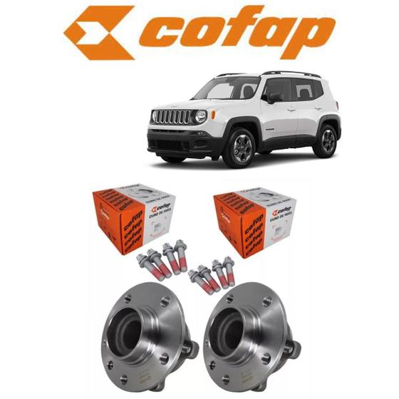 Imagem de Par Cubo de Roda Cofap Traseiro Jeep Renegade 4x2 Original 2019 2020