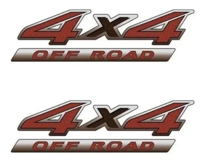 Imagem de Par De Adesivos Amarok 4x4 Off Road Emblema Volkswagen