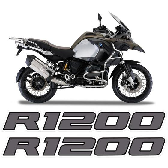 Imagem de Par De Adesivos Para-Lama Moto Bmw R1200 Gs 2013/