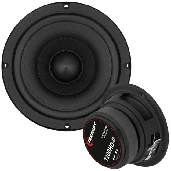 Imagem de Par de Alto Falante Taramps 4" T 100 HD-P 100W Rms 4 Ohms