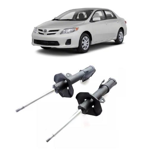 Imagem de Par de Amortecedores Dianteiro Corolla Sedan GLi 18 16V câmbio manual Flex de 2011 a 2014