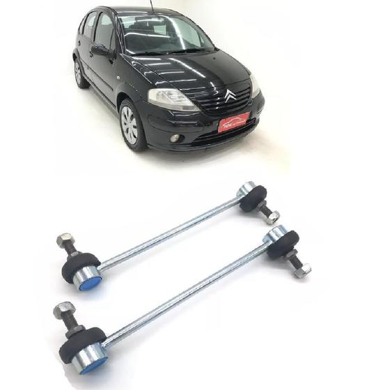 Imagem de Par de Bieletas Citroen C3 Musique GLX 16 16V Flex de 2006 a 2007