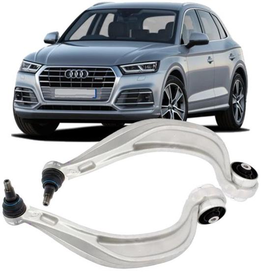 Imagem de Par de Braço da Suspensão Audi Q5 de 2017 À 2024 - Inferior Curvo