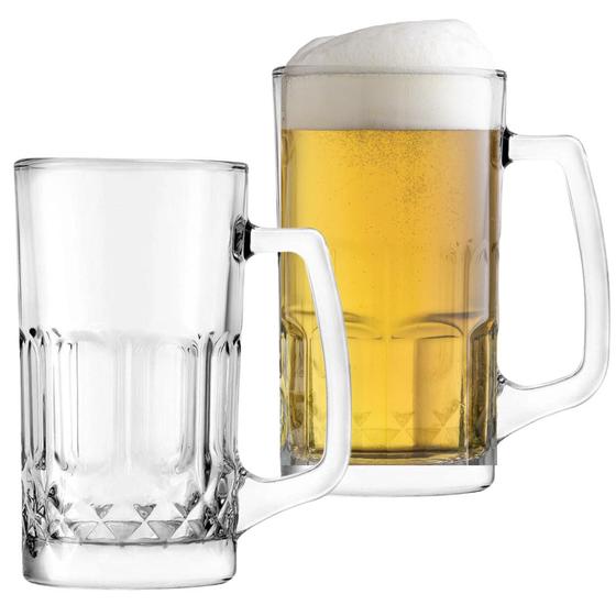 Imagem de Par de Caneca de Chopp Cerveja 590ml Wheaton