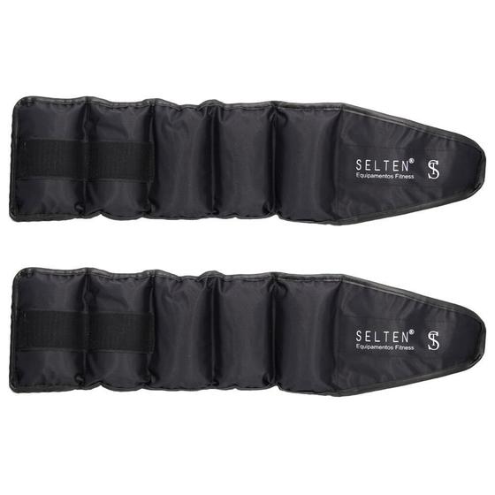 Par de Caneleiras 2 Kg Academia Tornozeleira Treino Em Casa Menor preço em Par de Caneleiras 2 Kg Academia Tornozeleira Treino Em Casa