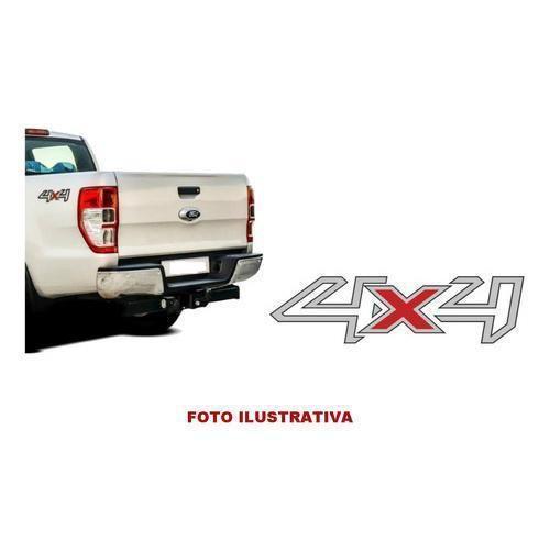 Imagem de Par De Emblema Faixa Lateral 4X4 Ranger Cinza