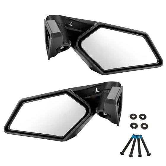 Imagem de Par de Espelho Retrovisor Universal Ajustável para Can-Am Maverick X3 UTV Lorben GT6093